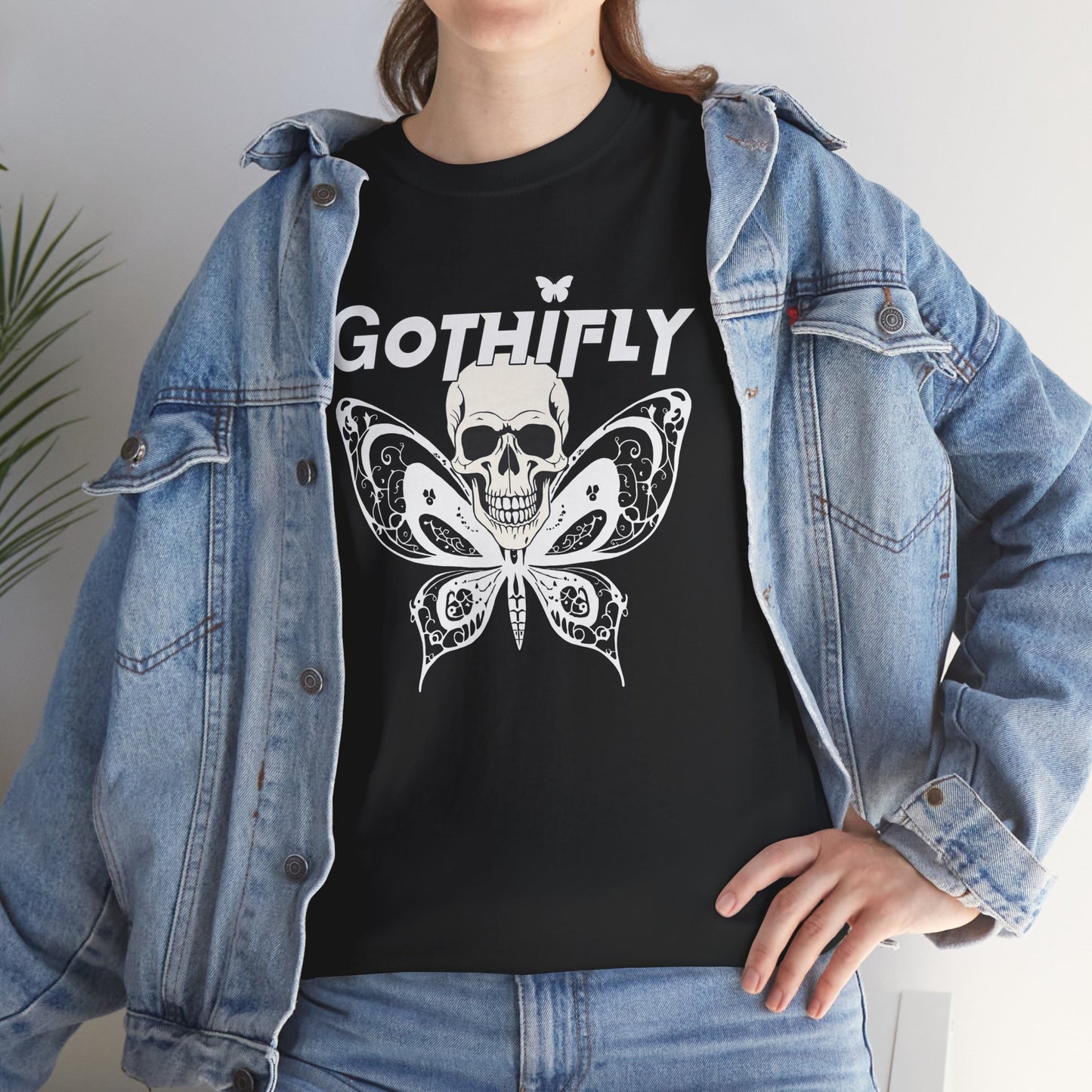 Gothifly White Butterfly