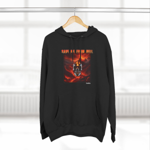 Alternative view of Save Me from Hell Fleece Hoodie