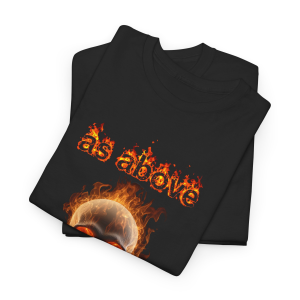 Alternative view of As Above So Below Tee