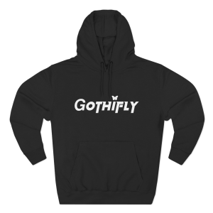 Gothifly Logo Fleece Hoodie Design