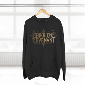 Alternative view of Broken Covenant logo Hoodie